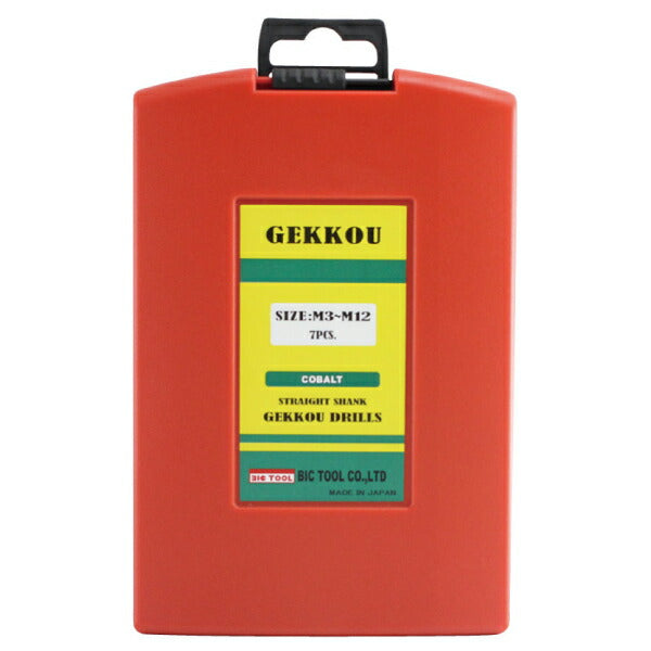 BIC TOOL 月光ドリルタップ 下穴7本セット GK-7P 工具 穴あけ