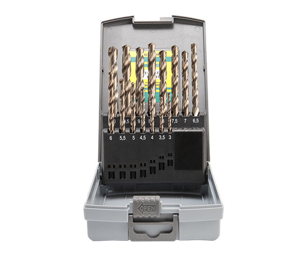 BIC TOOL 月光ドリル15本組セット GK3-10 ステンレス・アクリル板等素材を選ばない驚愕の切れ味 ビックツール GEKKOU