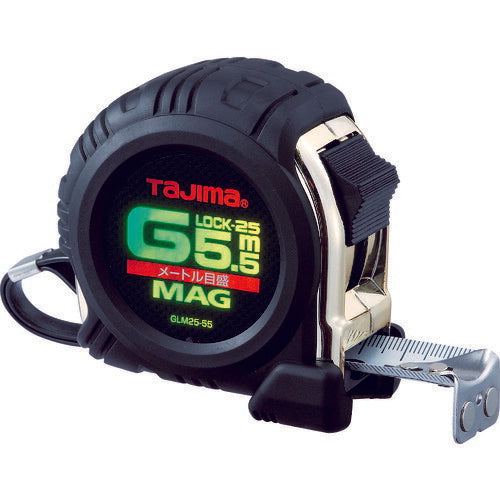 タジマ Gロックマグ爪25 5.5m メートル目盛 GLM2555BL