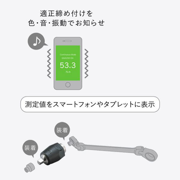 KTC GNA010-02 TORQULE トルクル 10N・m 6.3sq. トルク測定範囲 2-10N・m