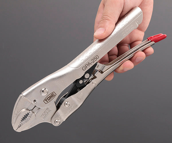 TONE オートグリッププライヤ 235mm (GPA-250)(4953488255294) トネ