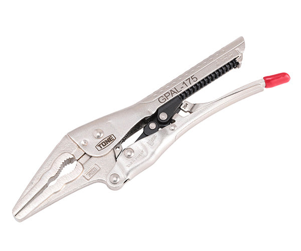 TONE オートグリッププライヤ(ロングノーズタイプ) 195mm (GPAL-175)(4953488255300) トネ