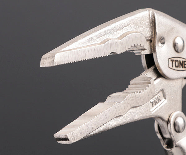 TONE オートグリッププライヤ(ロングノーズタイプ) 195mm (GPAL-175)(4953488255300) トネ