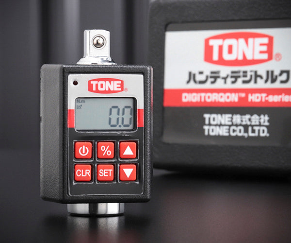 TONE トルクレンチ(デジタル式) ハンディデジトルク ルク調整範囲10~135N・m 差込角9.5mm (H3DT135)(4953488294200) トネ