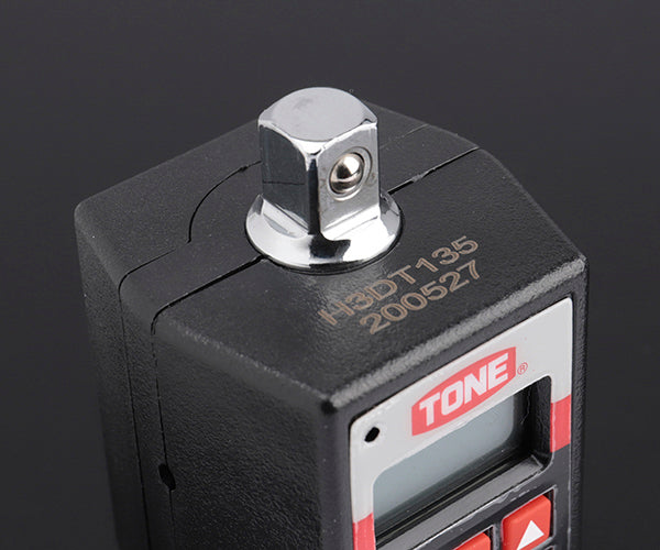 TONE トルクレンチ(デジタル式) ハンディデジトルク ルク調整範囲10~135N・m 差込角9.5mm (H3DT135)(4953488294200) トネ
