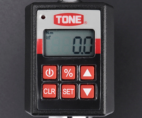TONE トルクレンチ(デジタル式) ハンディデジトルク ルク調整範囲10~135N・m 差込角9.5mm (H3DT135)(4953488294200) トネ