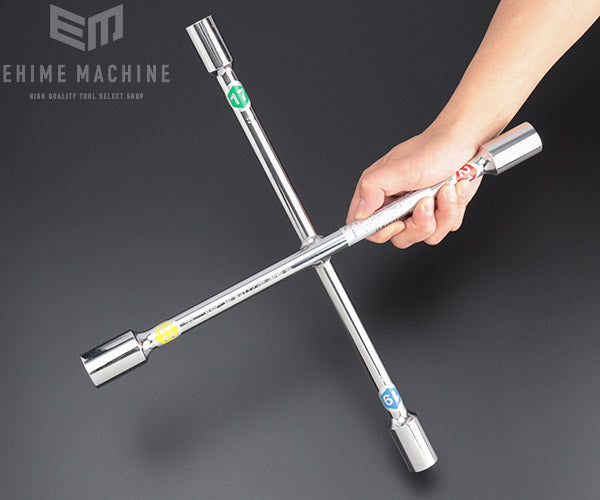 FPC アルミホイール用薄肉クロスレンチ HCW-1722H