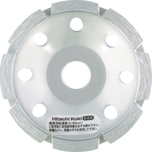 HiKOKI ダイヤモンドカップホイール 100mm ダブルタイプ 0032-4584 ハイコーキ
