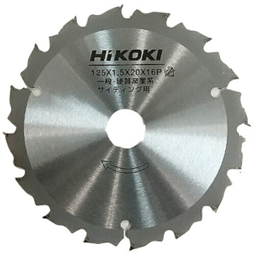 HiKOKI チップソー(硬質窯業系サイディング用) 100mmX20 14枚刃 0037 