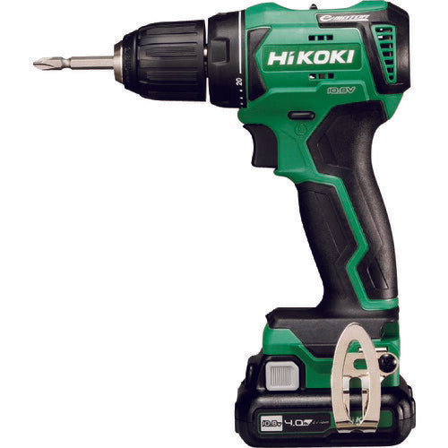 HiKOKI 10.8Vコードレスドライバドリル 4.0Ah DS12DD-2LS ハイコーキ