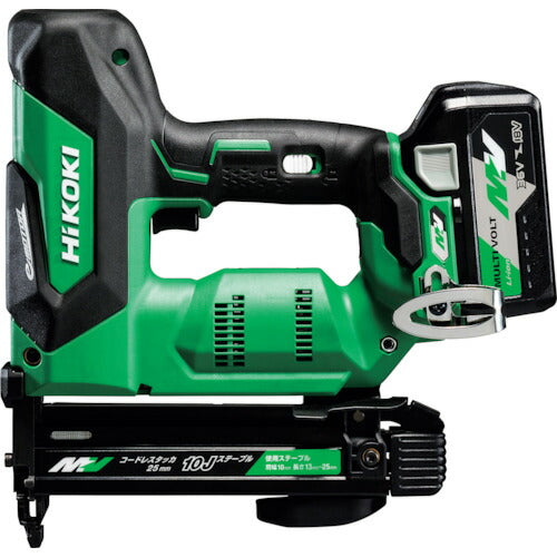 HiKOKI 36Vコードレスタッカ MV電池搭載品 ステープル幅10mm N3610DJ(XP) ハイコーキ