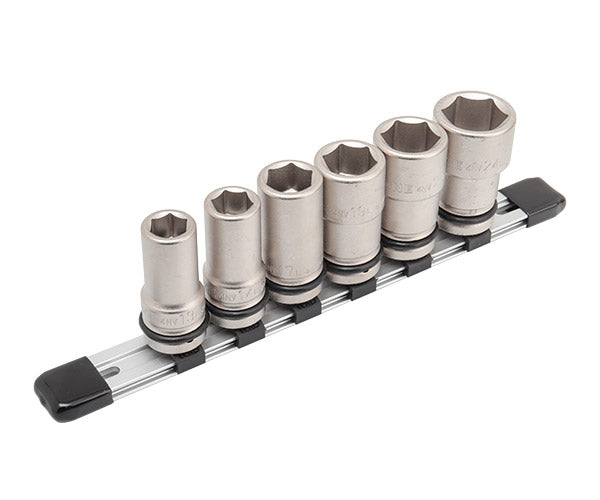 TONE インパクト用ロングソケットセット(ホルダー付) 6pcs 差込角12.7mm (HNV406L)(4953488269000) トネ