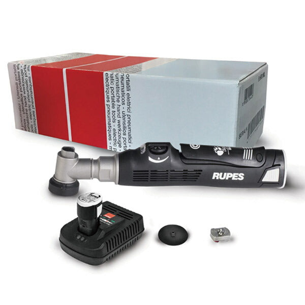 RUPES ショートネックコードレス ダブルアクションポリッシャー ショートタイプ ベーシックキット HR81M-STB nano iBrid ルぺス 自動車 研磨 電動工具 コードレス セット