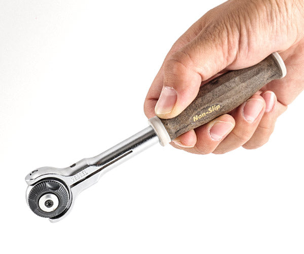 ベッセル VESSEL HRH2-SW 6.35sq.ウッディスイベルラチェットハンドル ベッセル