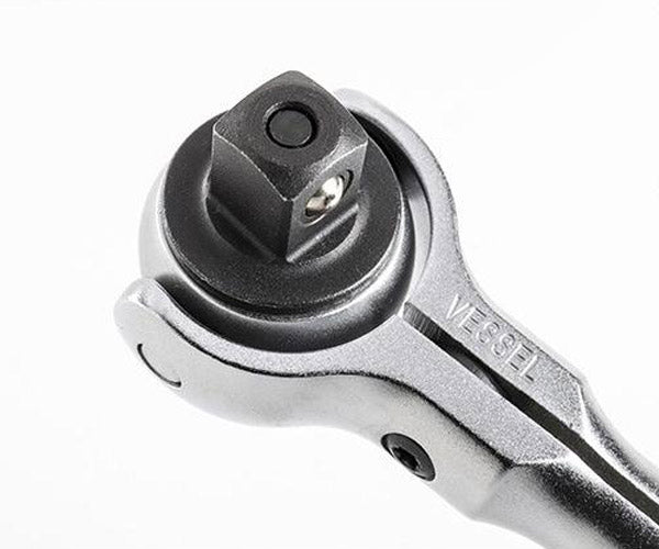 ベッセル VESSEL HRH3-SW 9.5sq.ウッディスイベルラチェットハンドル ベッセル