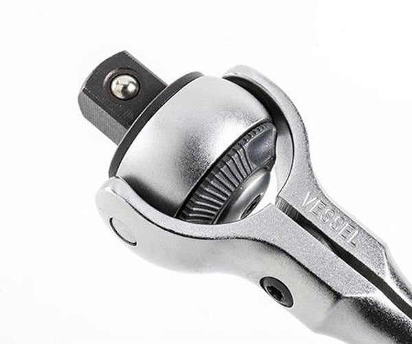 ベッセル VESSEL HRH3-SW 9.5sq.ウッディスイベルラチェットハンドル ベッセル