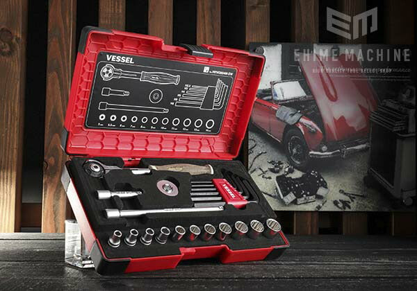 VESSELのソケットとレンチセットの画像1