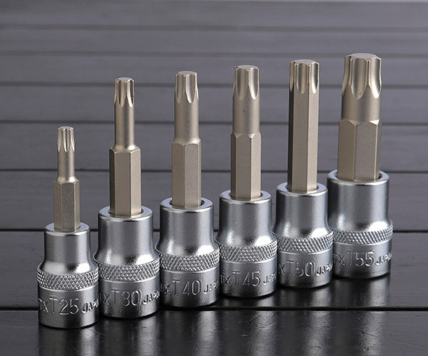 TONE トルクスソケットセット(強力タイプホルダー付) 6pcs (HTX306)(4953488193503) トネ