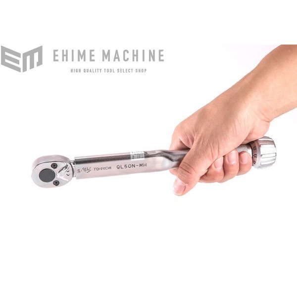 トーニチ トルクレンチ 差込角9.5mm 全長258mm プリセット型 (QL50N-MH)(4560138448892) TOHNICHI 東日製作所