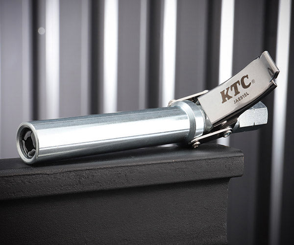 KTC ロックカプラ ロングタイプ JAE915L 工具 グリース ニップル