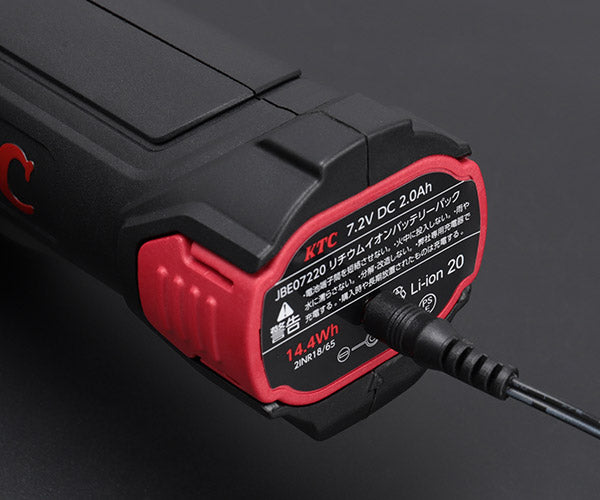 KTC 9.5sq. コードレスラチェットレンチセット 全長253mm JTRE310