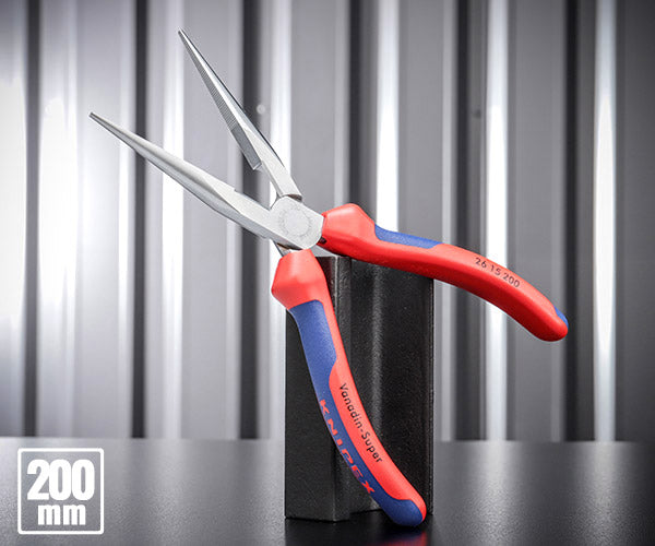 日本正規品 クニペックス 先長ラジオペンチ (SB) (2615-200SB)(4003773010890) KNIPEX