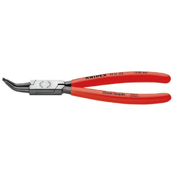 日本正規品 クニペックス 穴用スナップリングプライヤー 45゜ (4431