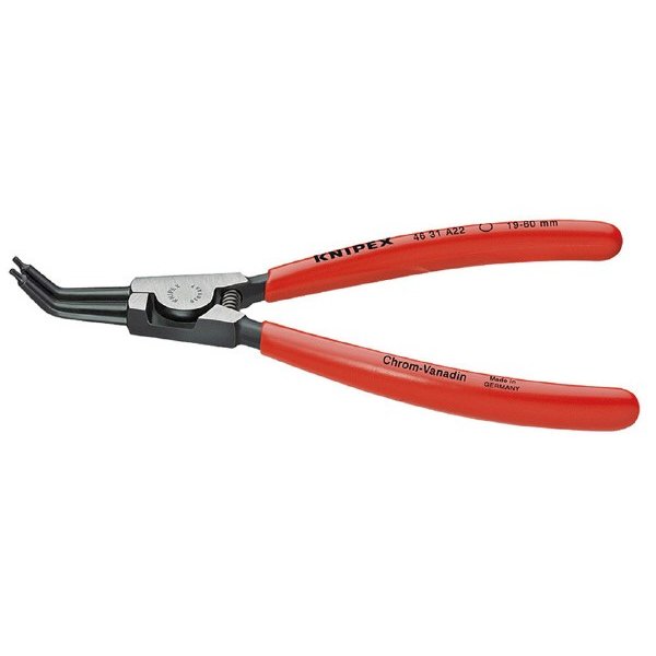 楽天市場】KNIPEX 4613-A3 軸用スナップリングプライヤー 直