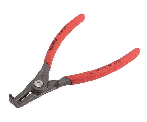 日本正規品 クニペックス 軸用精密スナップリングプライヤー 曲(SB (4921-A21SB)(4003773050308) KNIPEX