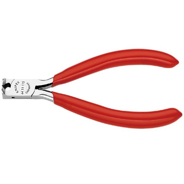 KNIPEX 6411-115 エレクトロニクスエンドカッティングニッパー