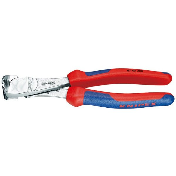 KNIPEX 6705-200 ハイレバーエンドニッパー クニペックス 工具