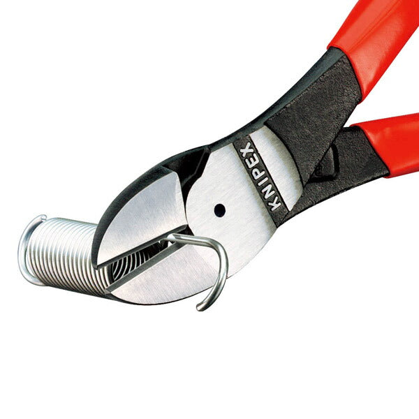 日本正規品 クニペックス 強力型斜ニッパー(硬線用) (SB) (7401-140SB)(4003773011835) KNIPEX