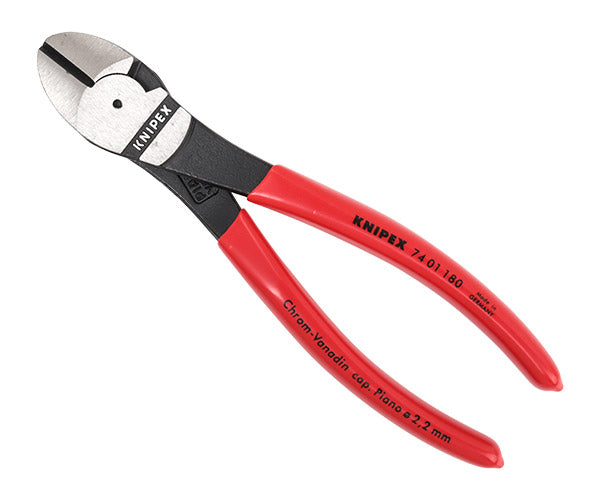 KNIPEX 7401-180 強力型斜ニッパー(硬線用) (SB) クニペックス 工具