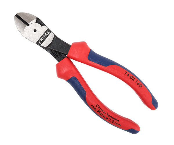 日本正規品 クニペックス 強力型斜ニッパー(硬線用) (SB) (7402-160SB)(4003773011873) KNIPEX