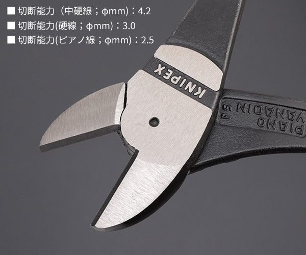 日本正規品 クニペックス 強力型斜ニッパー(ベントタイプ) (SB) (7421-200SB)(4003773037491) KNIPEX