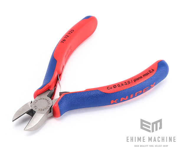 日本正規品 クニペックス エレクトロニクスニッパー (7612-125)(4003773048015) 業務向け KNIPEX