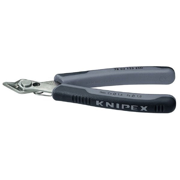 KNIPEX 7803-125ESD エレクトロニクス スーパーニッパー (SB