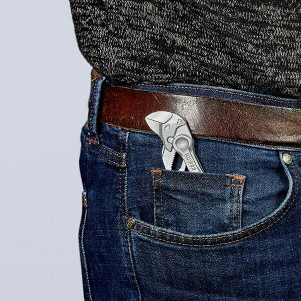 日本正規品 クニペックス プライヤーレンチ XS (8604-100BK)(4003773087298) KNIPEX