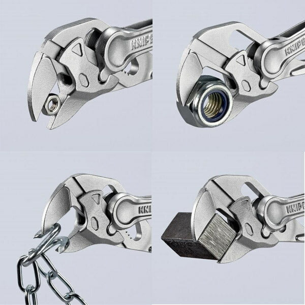 日本正規品 クニペックス プライヤーレンチ XS (8604-100BK)(4003773087298) KNIPEX