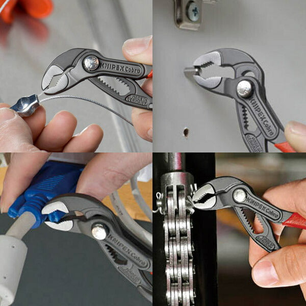日本正規品 クニペックス コブラ ウォーターポンププライヤー (8701-250SB)(4003773012023) KNIPEX