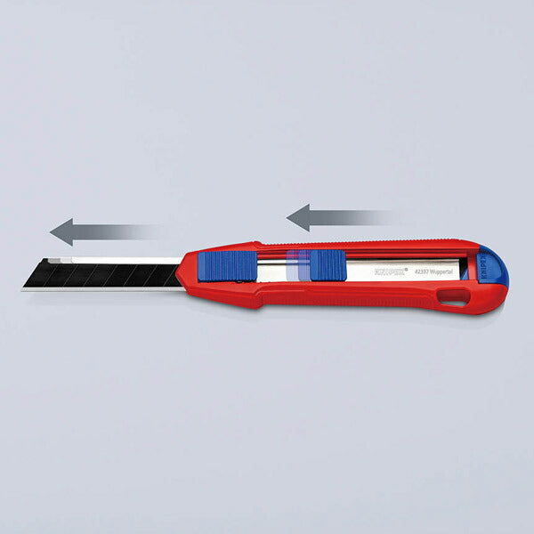 日本正規品 クニペックス カッターナイフ カティックス (9010-165BK)(4003773087533) KNIPEX