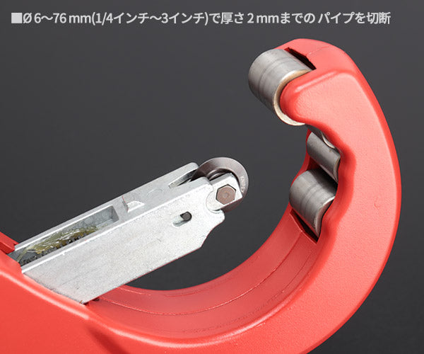 日本正規品 クニペックス パイプカッター'チュービックス XL (9031-03BK)(4003773088127) KNIPEX