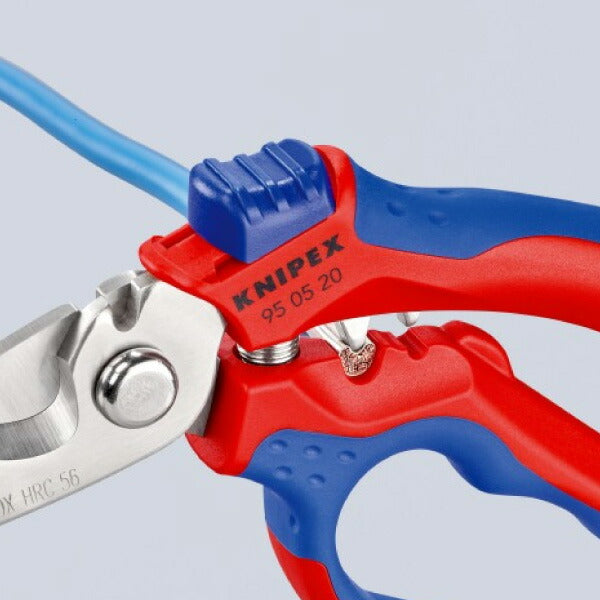 日本正規品 クニペックス ケーブルシザース (アングルタイプ) (9505-20SB)(4003773082699) KNIPEX