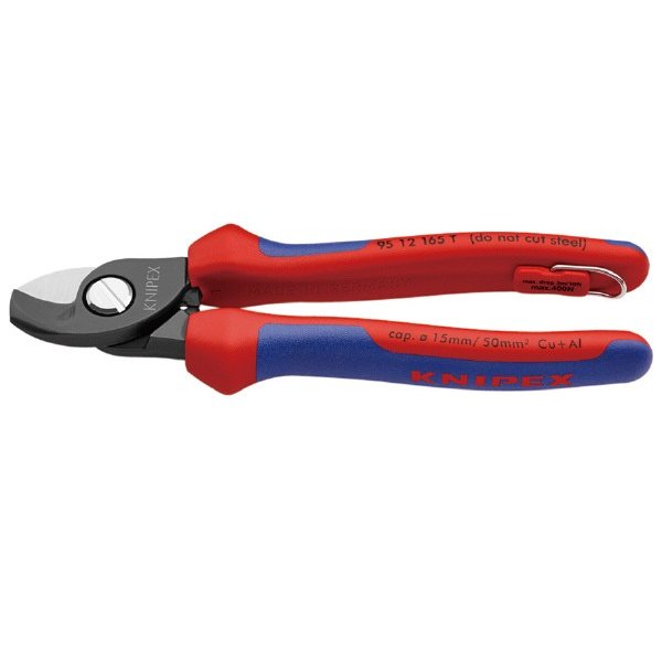 KNIPEX 9512-165TBK ケーブルカッター 落下防止 (BK) クニペックス 工具