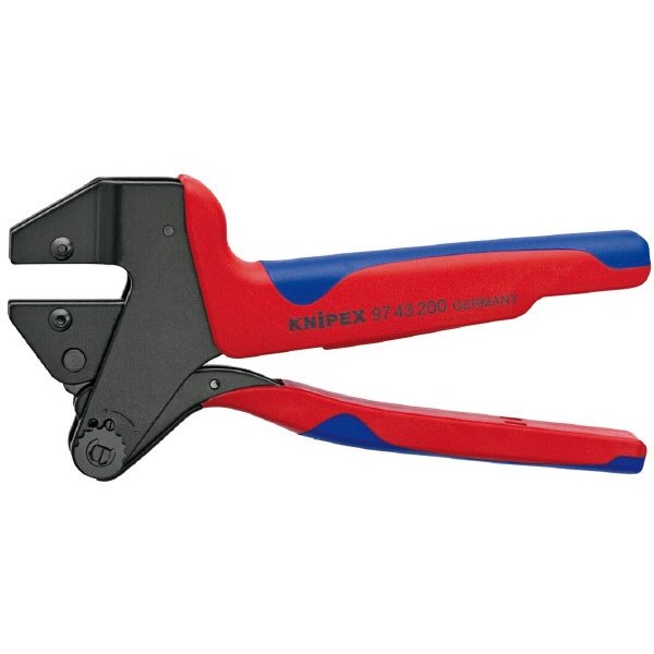 クニペックス KNIPEX 9743-200A クリンピングシステムプライヤー 本体のみ-