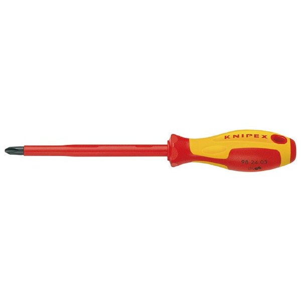 【新品】KNIPEX（クニペックス）9800-27 絶縁スパナ 1000V 日本正規品 クニペックス (+) 絶縁ドライバー 1000V (9824-01