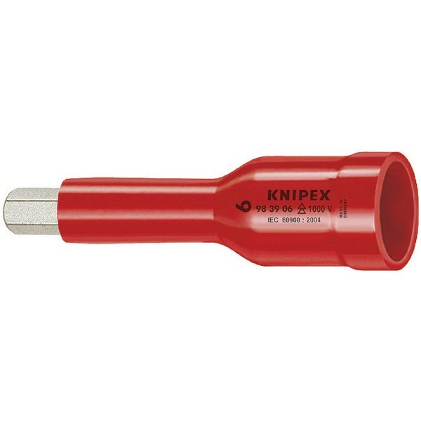 KNIPEX 9839-06 (3/8SQ)絶縁ヘキサゴンソケット 1000V クニペックス 工具