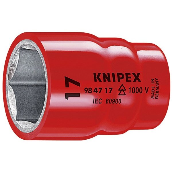 KNIPEX（クニペックス）9847-7／8 （1／2SQ） 絶縁ソケット