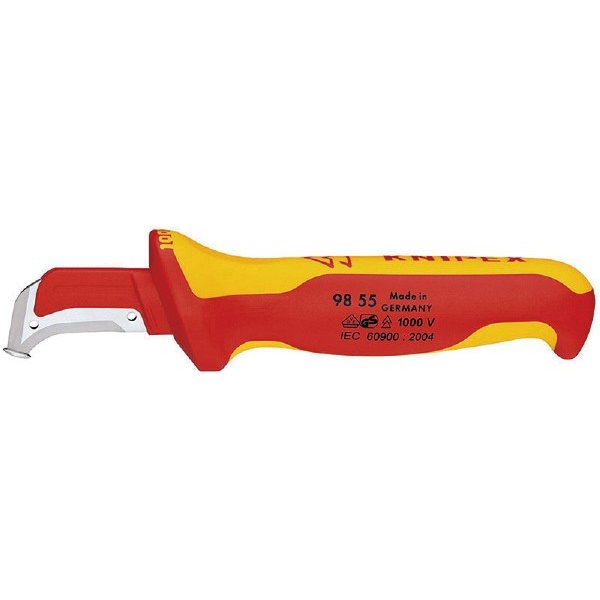 最新情報 KNIPEX 9855 工具 クニペックス (SB) 1000V 絶縁ケーブルナイフ その他