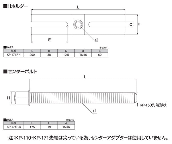 KOTO ベアリングレースプーラー(中型)KP-171F 江東産業